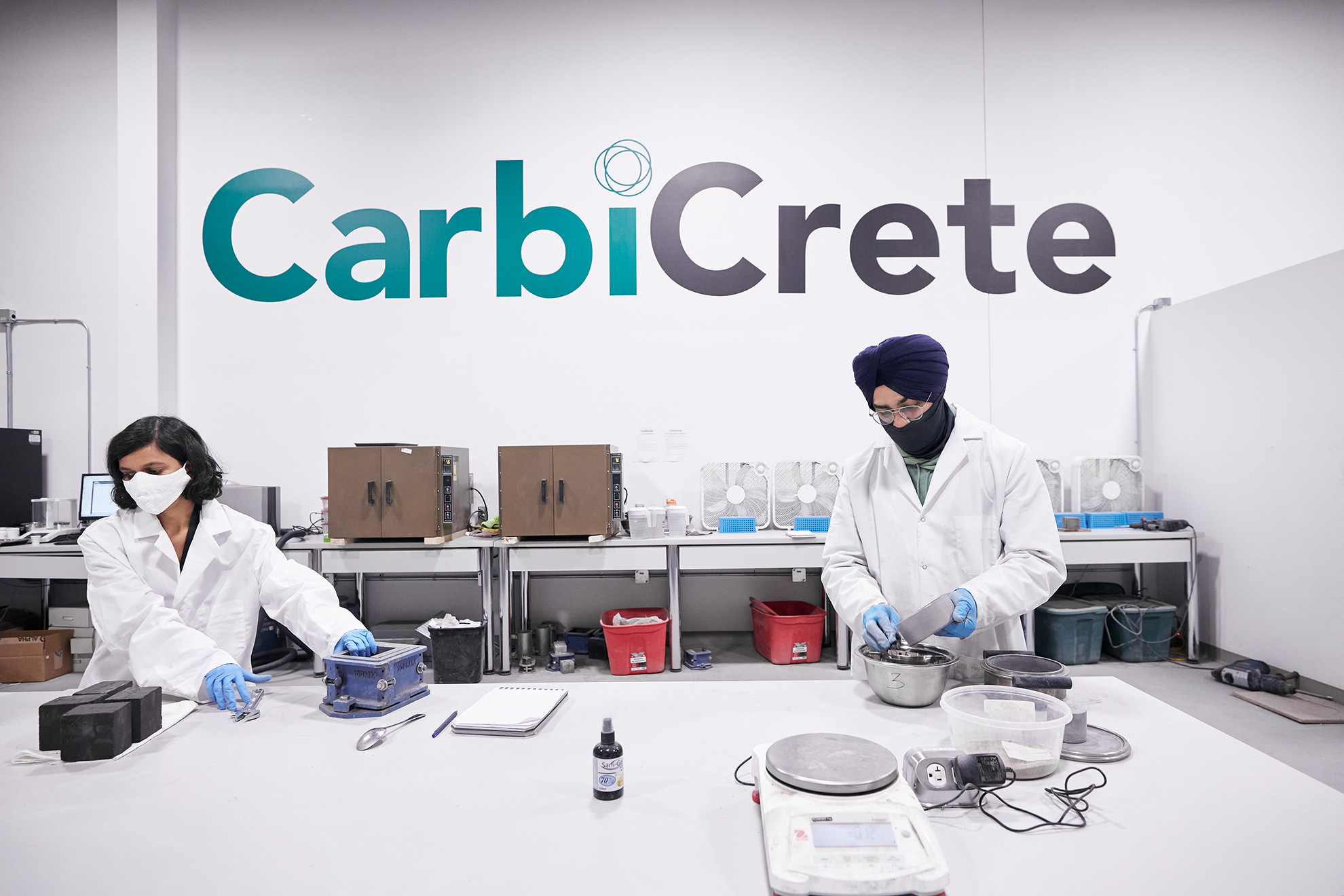 Carbicrete lab