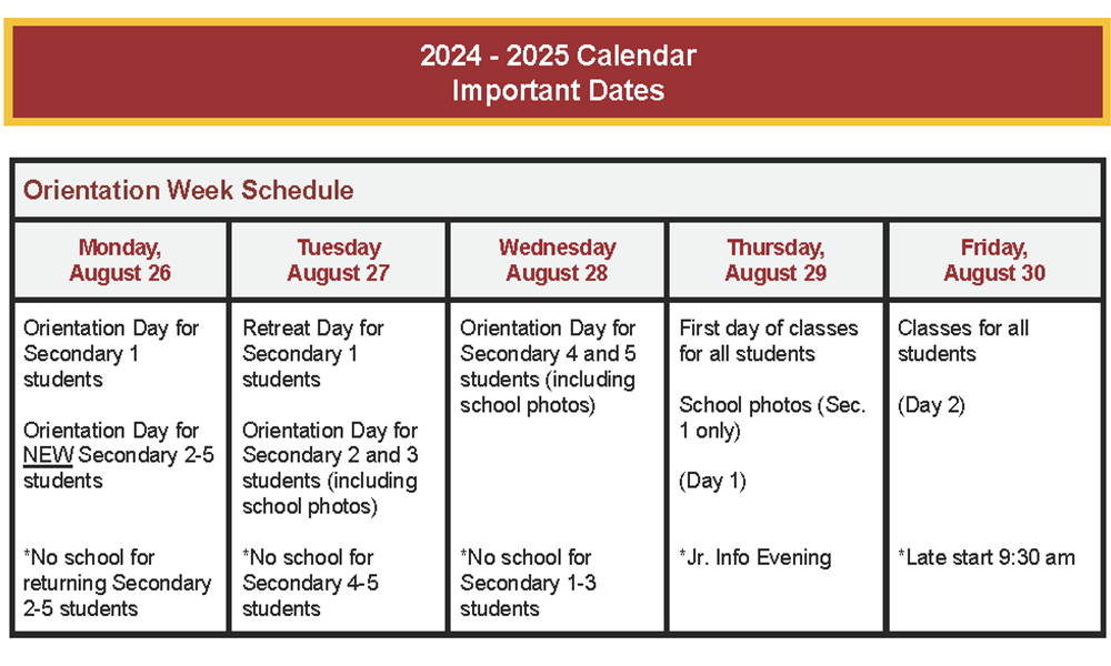 Events Calendar