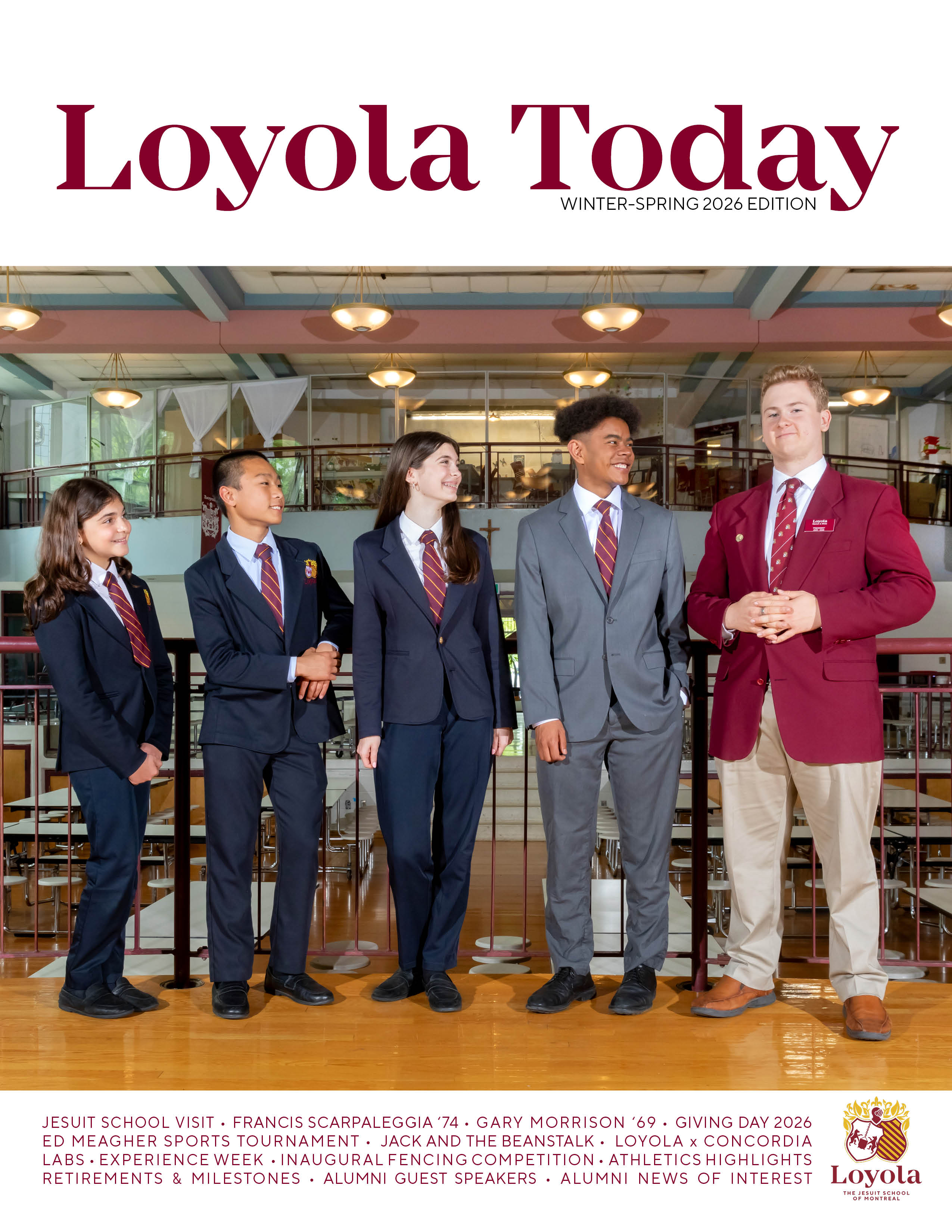 Loyola Today Winter-Spring 2026 Cover