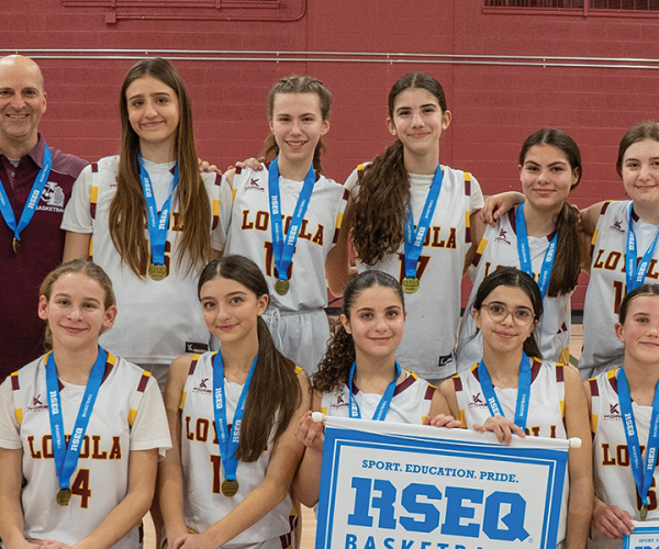 Girls' Bantam Basketball Championship team
