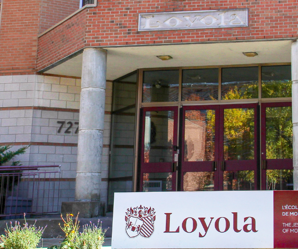 Loyola High School Front Entrance
